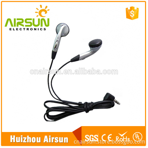 Disposable Gift Earphones Airline Noise Cancelling Earphone